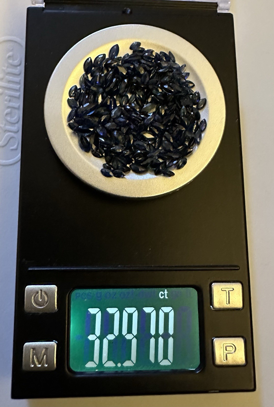 32.95ct  Natural Blue Sapphire 4.8x2.5mm Marquise Cut Loose Gemstone Wholesale