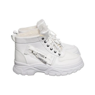 Best Classic, Schnürstiefel, Größe: 38, Weiß, Damen #1Ei