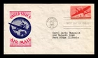 US COVER AIR MAIL 6C FIRST DAY ISSUE SCOTT C25 IOOR CACHET