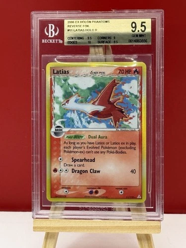 Latias Delta Species Holon Phantoms Holo Rare 11/110 - BGS 9.5. Pop 1
