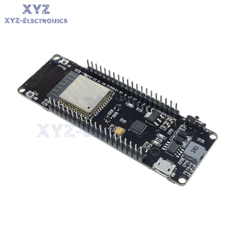 ESP32 WIFI Bluetooth Development Board with 18650 Battery Holder CP2102 AP+STA
