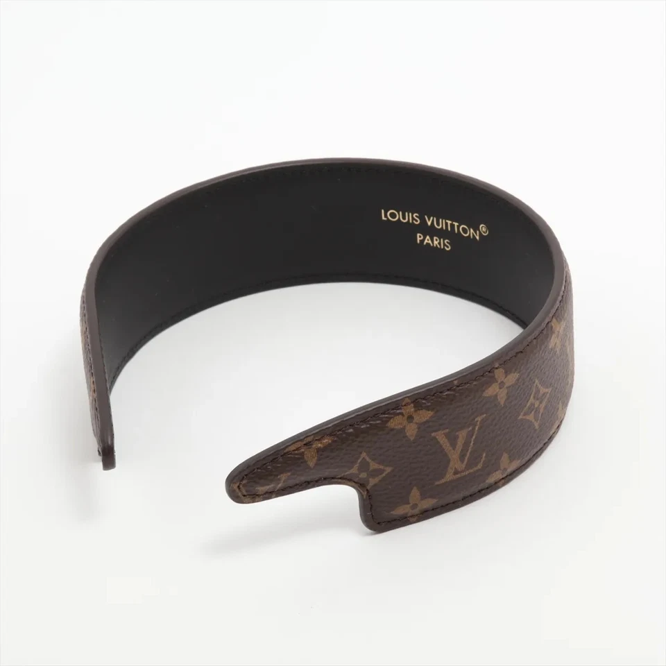 Louis Vuitton M94557 Diademas Contorno DI2244 Diadema PVC y Cuero Marrón Foto 2 de 4