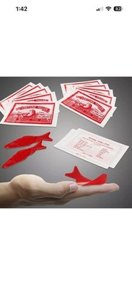 596- Large Mood Fortune Teller Miracle Fish 3.5''. Classic Old Time Fun