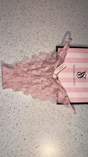 Victoria s Secret dream angels Pink Brazilian panties Size xs