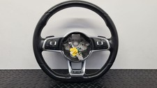 VW GOLF GTD MK7 FLAT BOTTOM STEERING WHEEL WITH CONTROLS  5G0419091GG81U