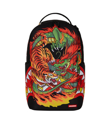 SPRAYGROUND - COME AT ME BRO / TIGER VS DRAGON DLXR BACKPACK - B6956