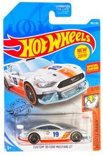 Hot Wheels Custom ’18 Ford Mustang GT Gulf #19 2019 Muscle Mania 3/10 180/250