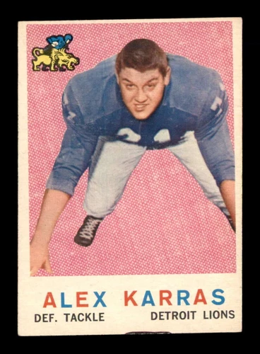 1959 Topps #103 Alex Karras RC VGEX X3416889