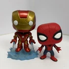 Funko Pop! Marvel Iron Men & Spider-man Figure