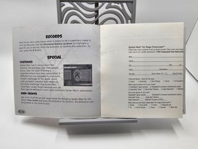 Spider-Man (Sega Dreamcast, 2001) CIB Complete in box with Registration card!