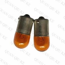 2PCS Amber Color Turn Signal Light Bulb Fit For Audi VW RY10W 12093 N0177197