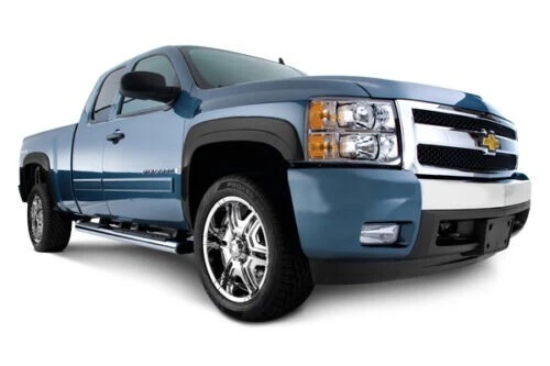 Chevrolet Silverado 1500 2007-2013 doble cabina 5,8" platón corto estilo OE guardabarros acampanado Foto 2 de 2