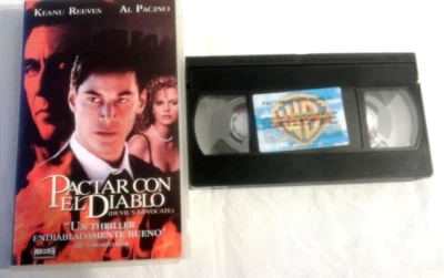 Stimmen mit Der diablo VHS (DEVLI'S Adcocate) Keanu Reeves Al Pacino Spanisch - Bild 1 von 4