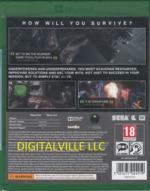 Alien Isolation Xbox One Brand New Factory Sealed loose disc