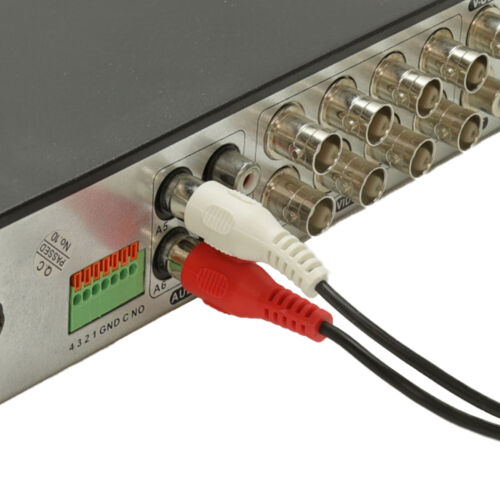 1m 5-pinowa wtyczka DIN do 2 x wtyczka gramofonowa RCA kabel audio stary przewód HiFi - Zdjęcie 6 z 7