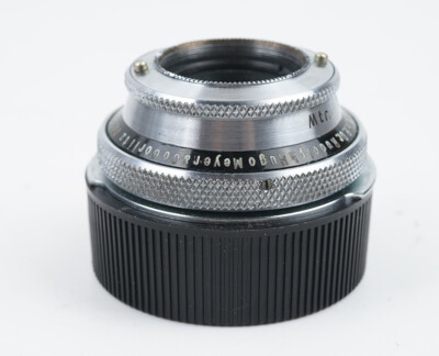 Ex+ Hugo Meyer Makro Plasmat 35mm f/2.7 3.5cm Original Leica LTM