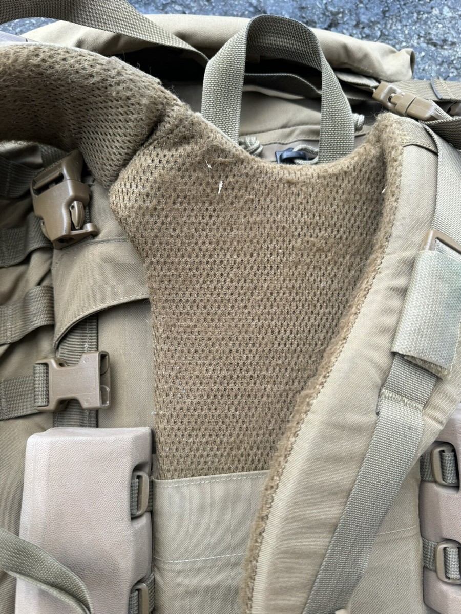 Mystery Ranch Tan Blackjack 100 100L Backpack w/ Frame & BVS Mystery Ranch Tan Blackjack 100 100L Backpack w/ Frame & BVS
