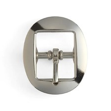 Cart Buckle Nickel over Brass 3/4" 1607-02
