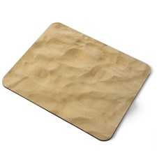 Mouse Mat Pad - Pure Sand Beach Holiday Tropical Laptop PC Desk Office #24479