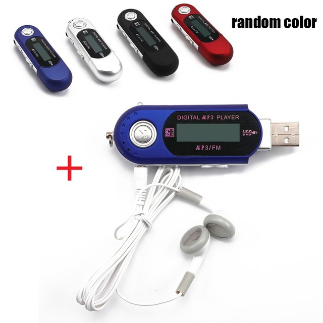 Portable USB MP3 Music Player LCD Screen FM Radio Voice Recorder