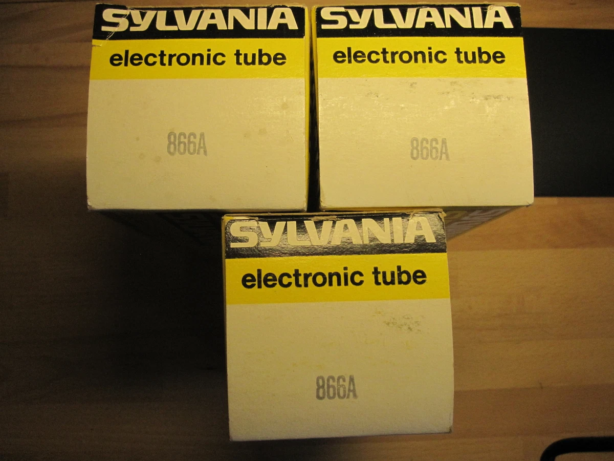 866A TUBE SYLVANIA RECTIFIER GLEICHRICHTER PROJECT 211 VT4C GM70 