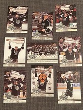Los Angeles Kings 2012 Stanley Cup Champions Upper Deck Hockey 9 Card Set