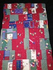 Bassinet Blankets Infant Baby Changing Pads BEARS one side and Flowers.