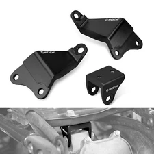 For YAMAHA RAPTOR 700 700R Engine Stay Mounting Bracket Holder Set Of 3PCS 2008+