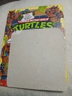 Teenage Mutant Ninja Turtles RAHZAR File Card Back TMNT 1991 Unpunched Portrait