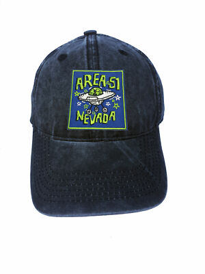 Area 51 Nevada  Adjustable Curved Bill Strap Back Dad Hat Baseball Cap