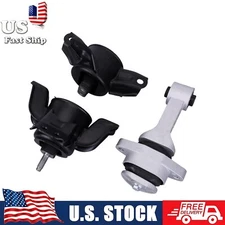 Engine Motor & Transmission Mount 3Pcs For Kia Soul L4 1.6L 2014 2015 2016-2019