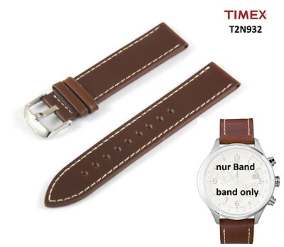 Timex Replacement Band T2N932 Iq Serie Fly Back Chronograph For: T2N700  T2N931