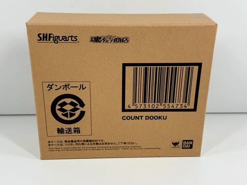 SH Figuarts Star Wars Conde Dooku Venganza de los Sith Auténtico Vendedor de Estados Unidos