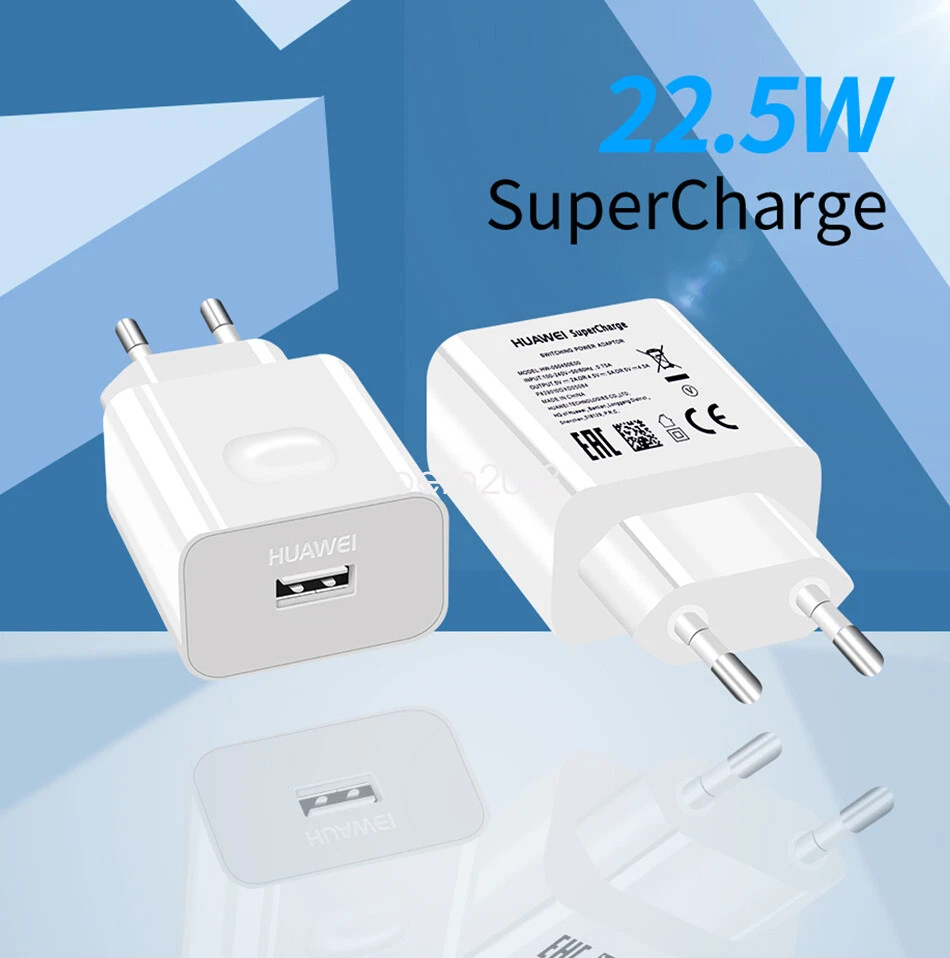 Original Huawei SuperCharge Ladegerät USB Typ C Kabel P20 Pro Mate 20 10 Honor10 - Bild 3 von 4