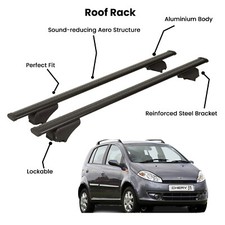 2 Pcs Black Cross Bars For Chery Cross Mvn 2007-2015