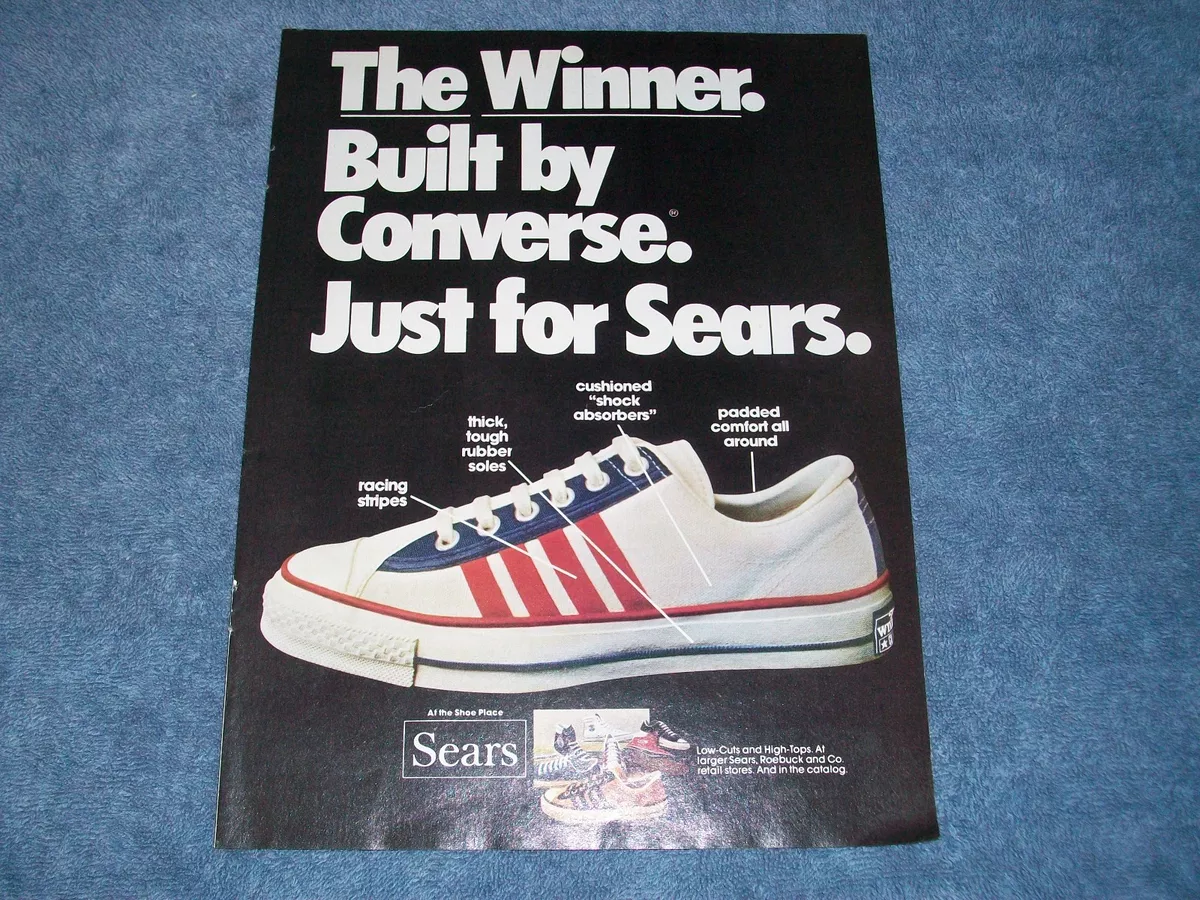 Sears sale converse shoes