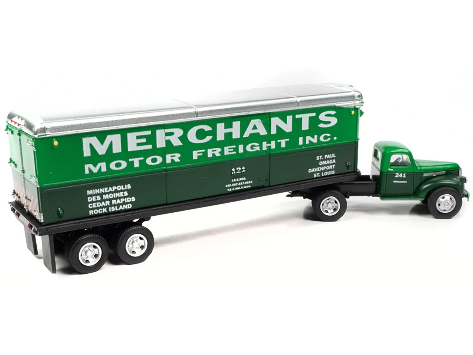 194146 CHEVROLET TRUCK/TRAILER MERCHANTS MOTOR FREIGHT INC 1/87 MODEL