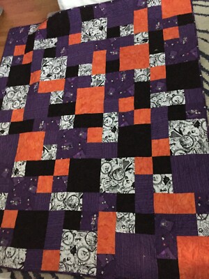 Handcrafted Disney Nightmare Before Christmas Quilt