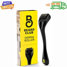 The Beard Club Derma Roller for Face, Body and Scalp - Microneedling Roller for