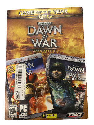 PC Warhammer 40,000: Dawn of War-Gold Edition   CD-ROM   2004 PC Game of Year