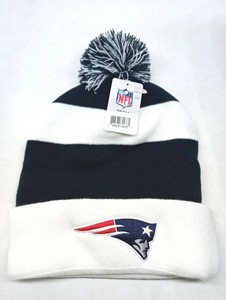 Official Nfl New England Patriots Winter Hat Beanie With Pom Ebay