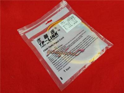 LC-ST Simplex Singlemode PVC Fiber Optic Cable Yellow 3m