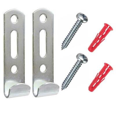 Heavy Duty Picture Hooks J Wall Hanger Hanging Plugs & Fixings