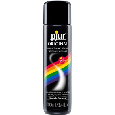 Personal Lubricant Pjur Original Rainbow Edition Silicone Lube 3.4oz
