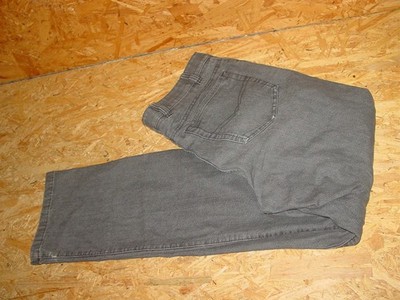 WALBUSCH W36/L34 gefütterte Thermohose Stretchjeans/Jeans dunkelgrau