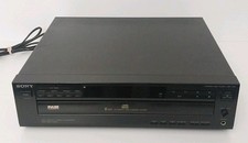 Sony CDP-C325 5 Disc CD Changer Carousel Disc Player No Remote Tested Working