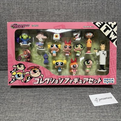 RARE Powerpuff Girls Collection Figure Cartoon Network SEGA TOYS PPG SET from JP