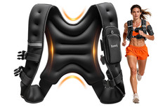 Weighted Vest for Women Men: 12LB Fixed Weights for Walking, Running