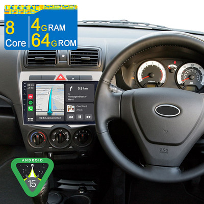 Für KIA Picanto SA 2003-2010 Android 15 8-Kern 4+64GB CarPlay Autoradio GPS Navi