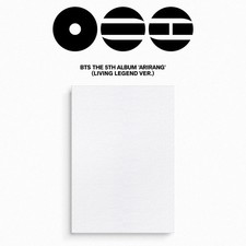 BTS ARIRANG 5th Album LIVING LEGEND Ver/CD Poster Book Booklet 7 Tag 7 Card GIFT